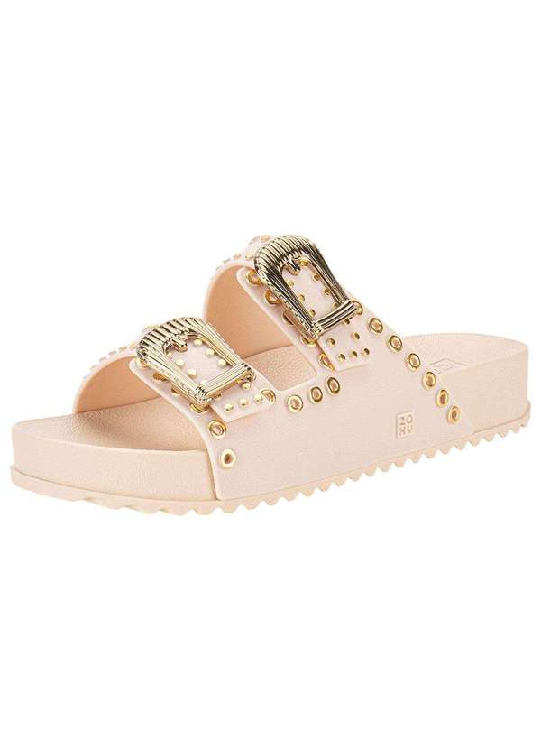 Zaxy - Sandália Feminina Conforto Hold Zaxy 19069 - Marfim