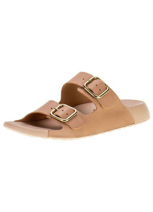 Bottero - Sandália Feminina Conforto Leve Bottero - 359501 - Bege