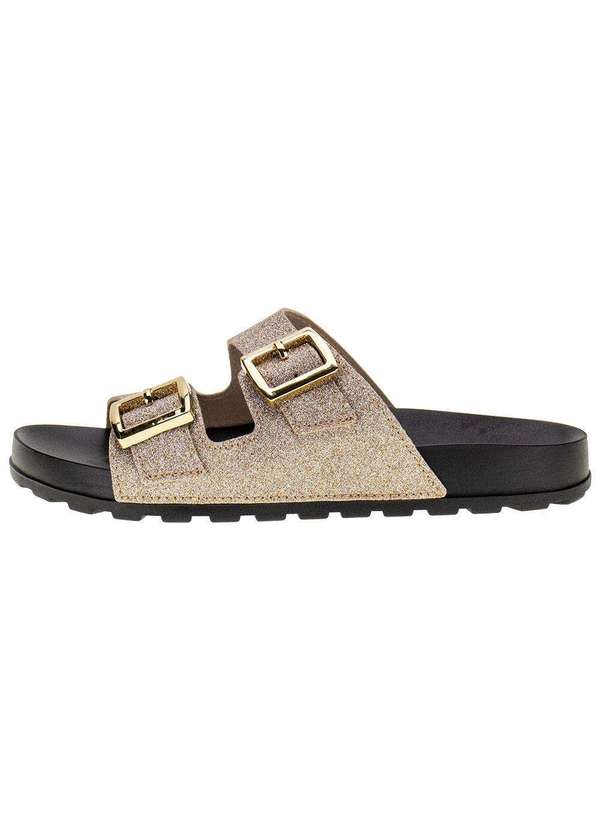 Moleca - Sandália Feminina Conforto Moleca - 5436401 - Ouro 2
