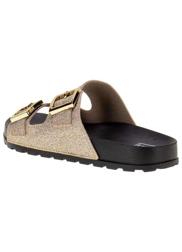 Moleca - Sandália Feminina Conforto Moleca - 5436401 - Ouro 3