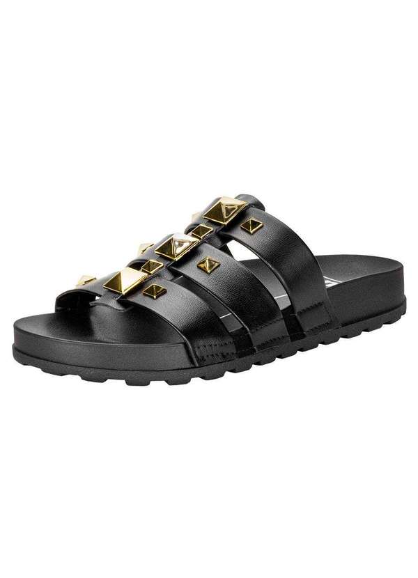 Moleca - Sandália Feminina Conforto Moleca 5436431 - Preto