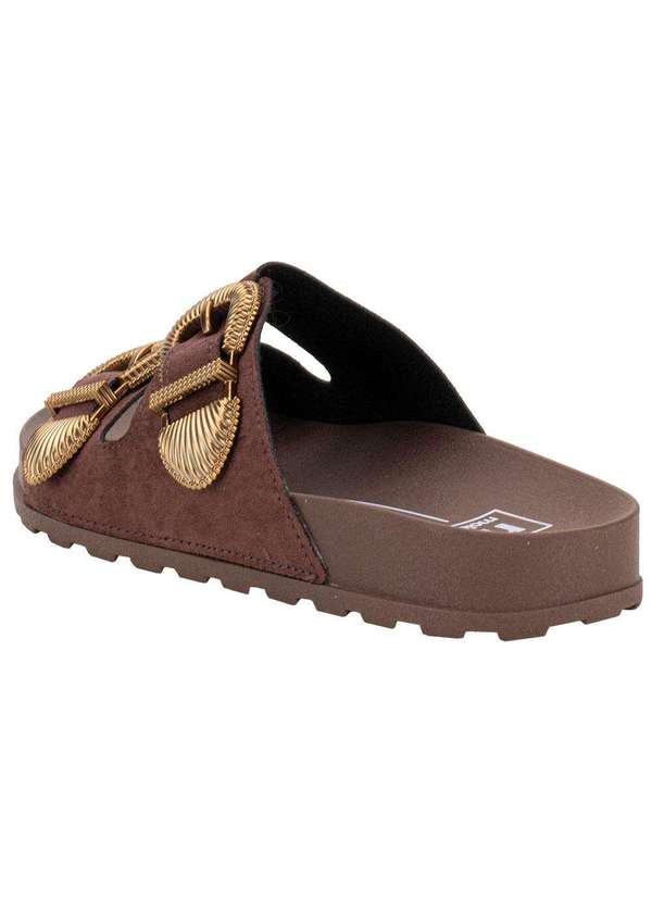 Moleca - Sandália Feminina Conforto Moleca 5436441 Chocolate 3