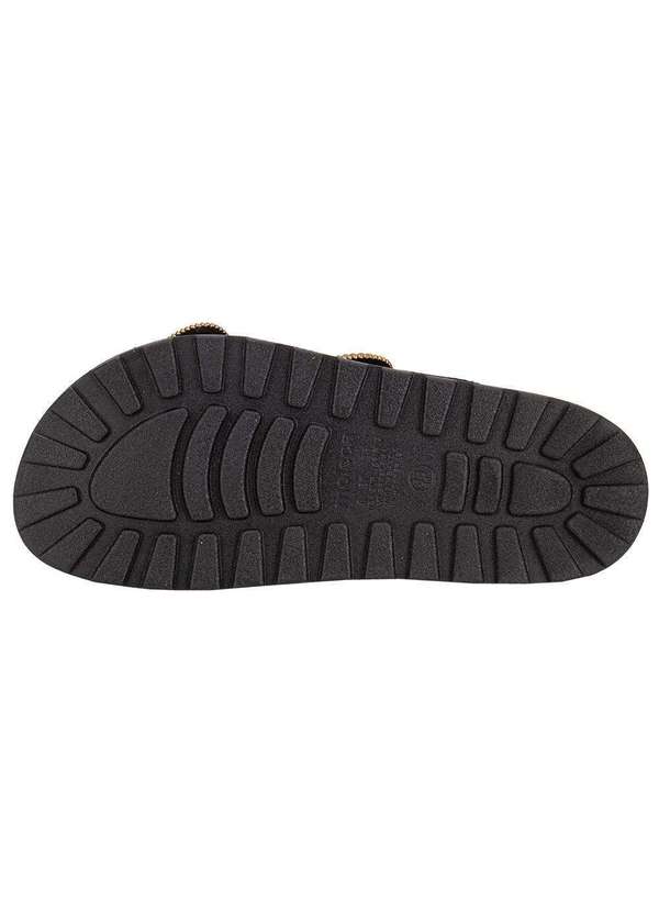 Moleca - Sandália Feminina Conforto Moleca 5436441 Preto/Nobuck 4