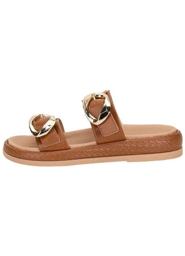 Ramarim - Sandália Feminina Conforto Ramarim 2555204 - Caramelo 2