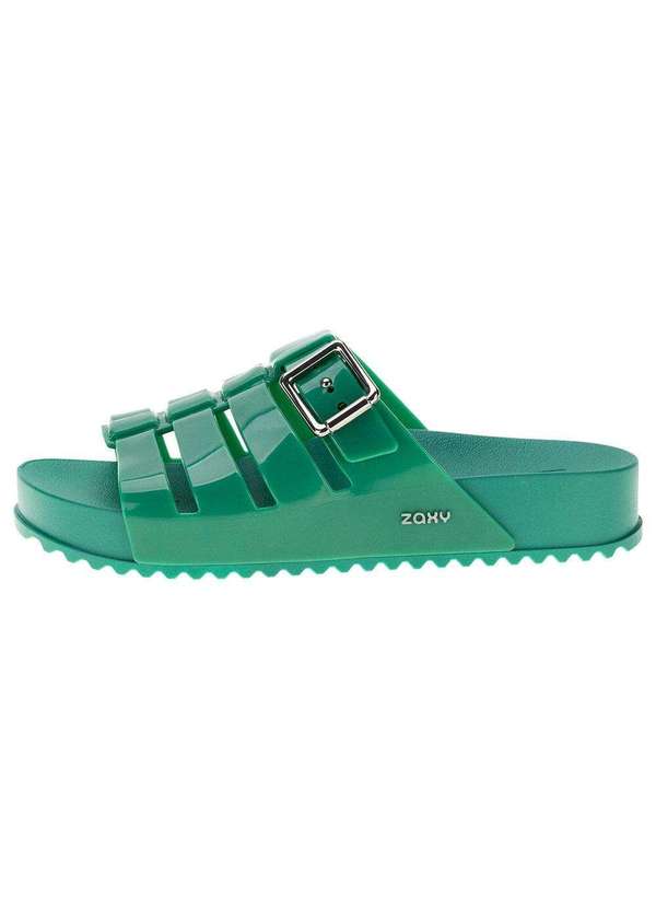 Zaxy - Sandália Feminina Conforto Ritmo Zaxy - 18764 - Verde 2