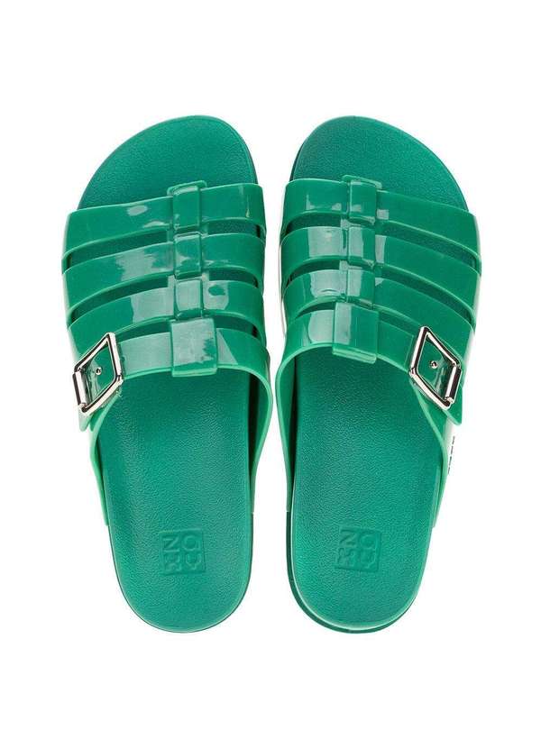Zaxy - Sandália Feminina Conforto Ritmo Zaxy - 18764 - Verde 5