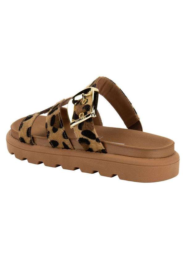 Vizzano - Sandália Feminina Conforto Vizzano 6510110 - Onça 3