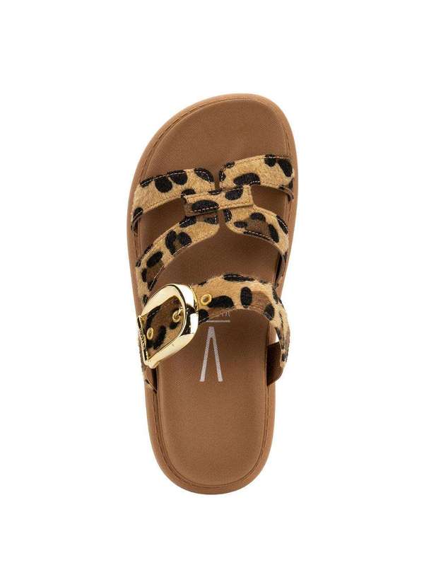 Vizzano - Sandália Feminina Conforto Vizzano 6510110 - Onça 5