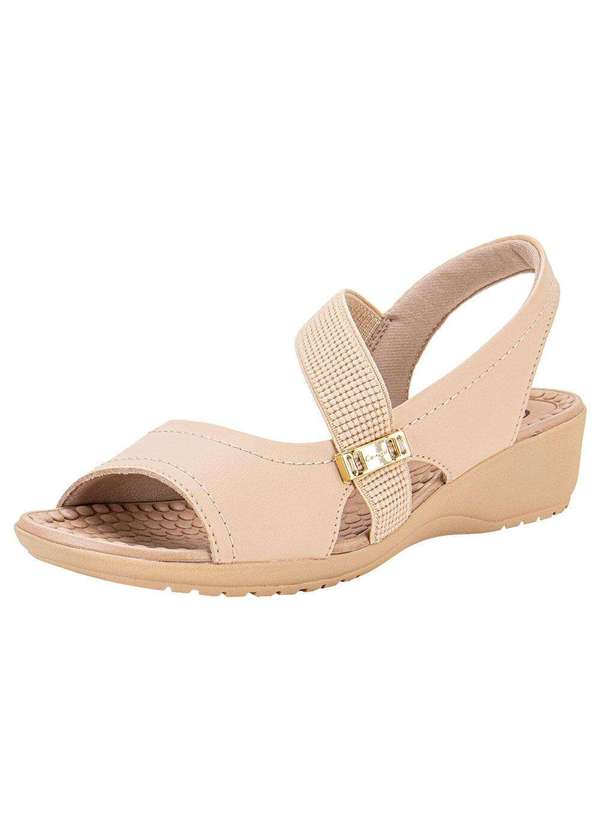 Campesi - Sandália Feminina Flat Campesi Cp081 - Bege
