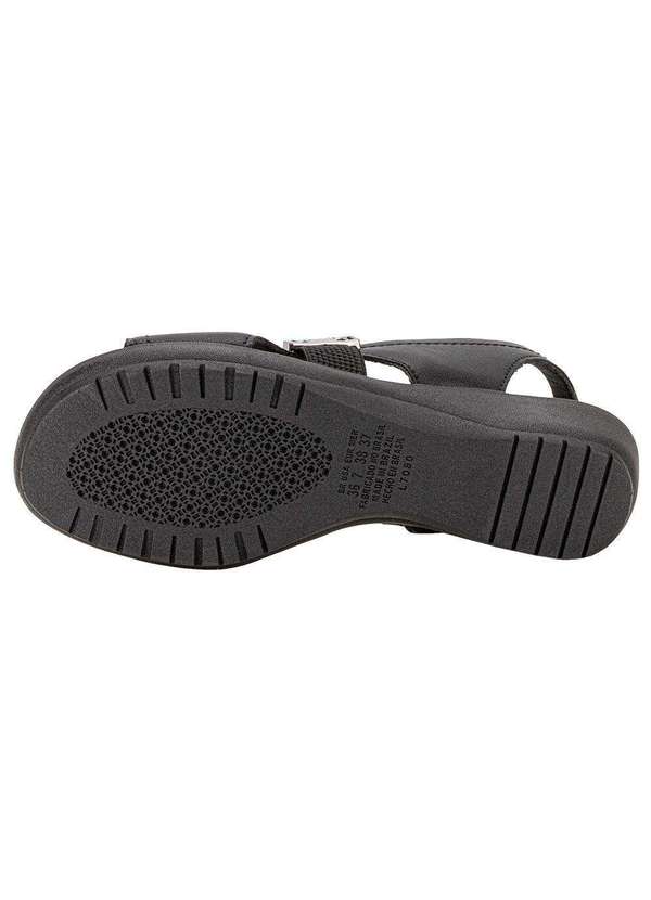 Campesi - Sandália Feminina Flat Campesi Cp081 - Preto 4