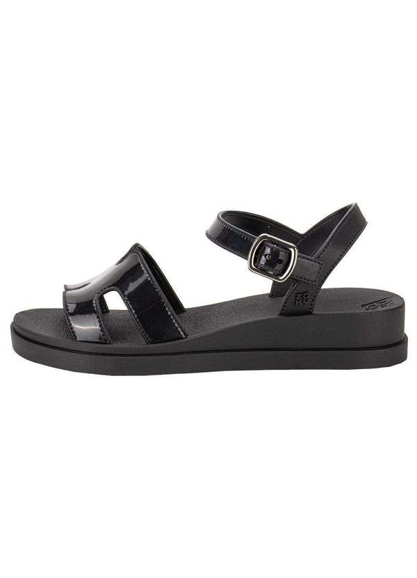 Zaxy - Sandália Feminina Flat Daily Zaxy 19155 - Preto 2