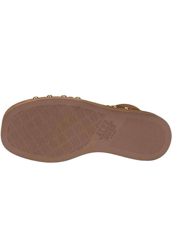 Dakota - Sandália Feminina Flat Dakota Db052 Camel 4