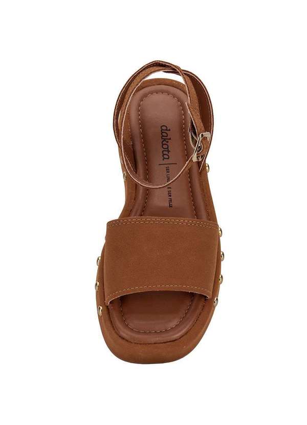 Dakota - Sandália Feminina Flat Dakota Db052 Camel 5