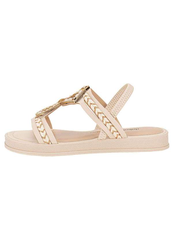 Dakota - Sandália Feminina Flat Dakota Y7971 - Marfim 2