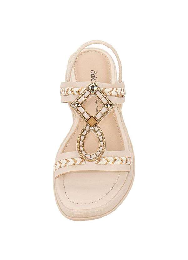 Dakota - Sandália Feminina Flat Dakota Y7971 - Marfim 5