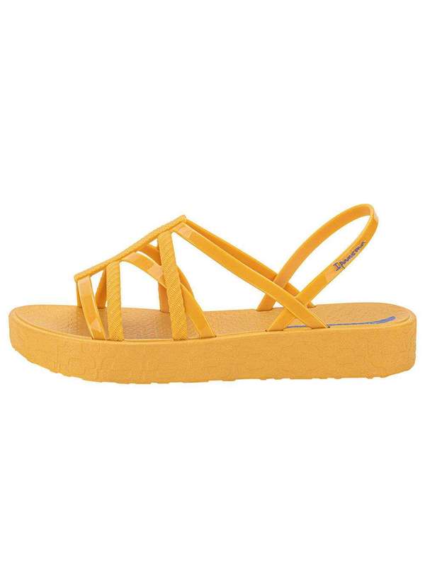 Ipanema - Sandália Feminina Flat Diversa Ipanema 27238 - Amarelo 2