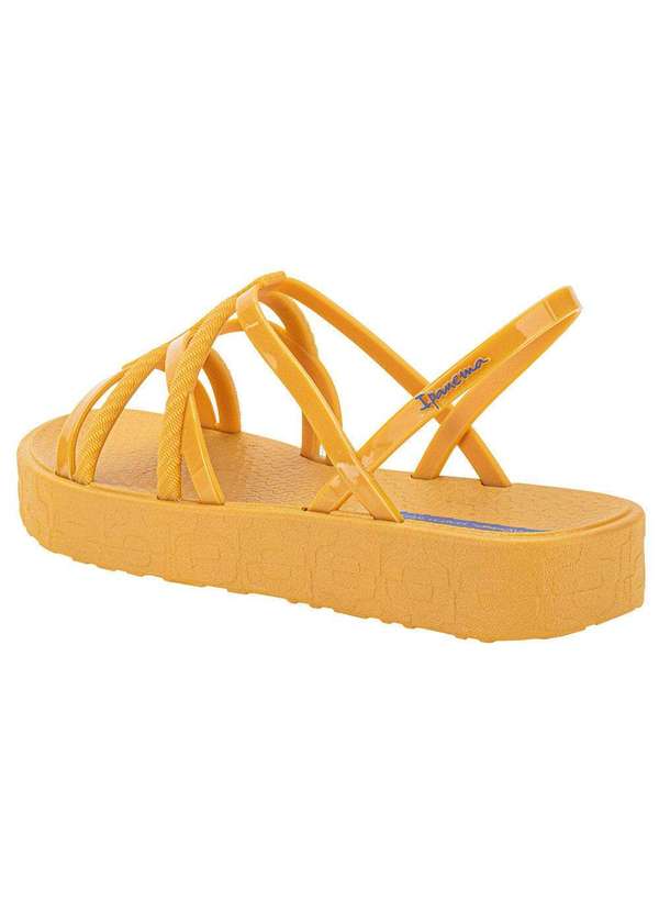 Ipanema - Sandália Feminina Flat Diversa Ipanema 27238 - Amarelo 3