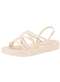 Ipanema - Sandália Feminina Flat Diversa Ipanema 27238 - Oliva - variação: - Marfim