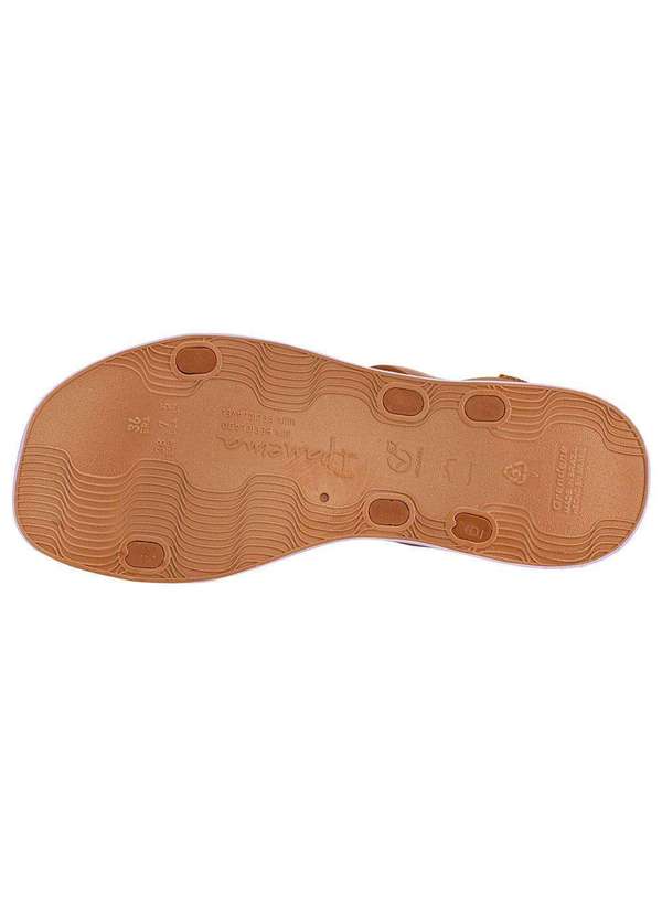 Ipanema - Sandália Feminina Flat Glow Ipanema 27402 - Caramelo 4