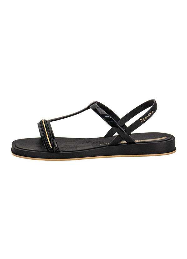 Ipanema - Sandália Feminina Flat Glow Ipanema 27402 - Preto 2