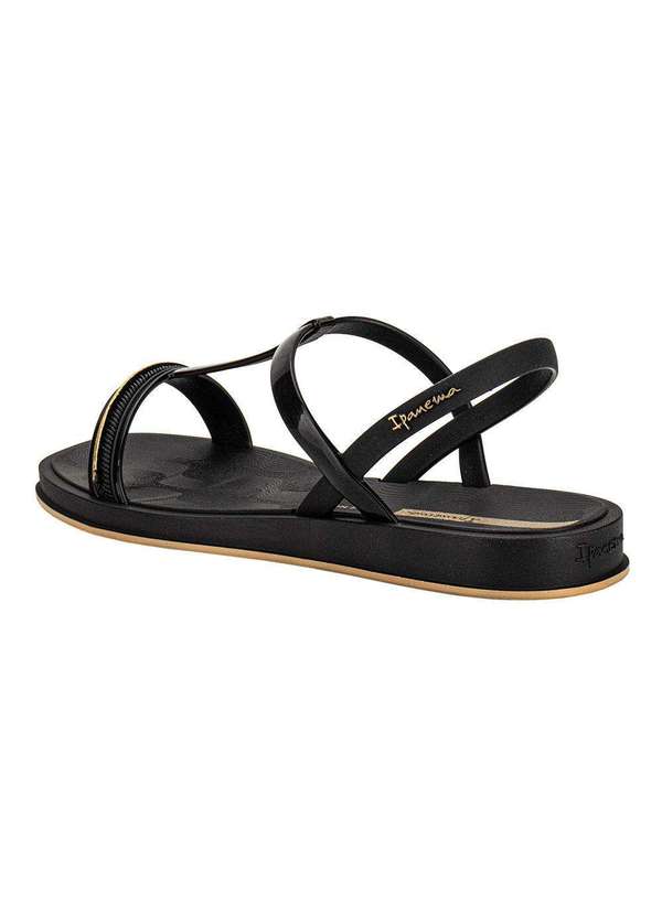 Ipanema - Sandália Feminina Flat Glow Ipanema 27402 - Preto 3