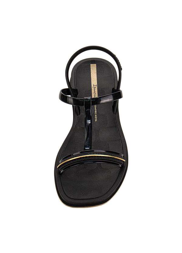 Ipanema - Sandália Feminina Flat Glow Ipanema 27402 - Preto 5
