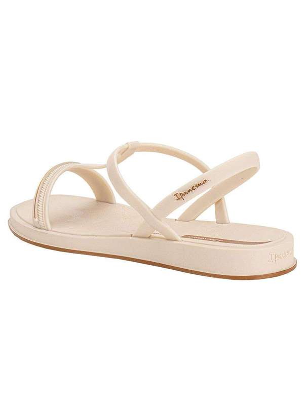 Ipanema - Sandália Feminina Flat Glow Ipanema 27402 - Marfim 3