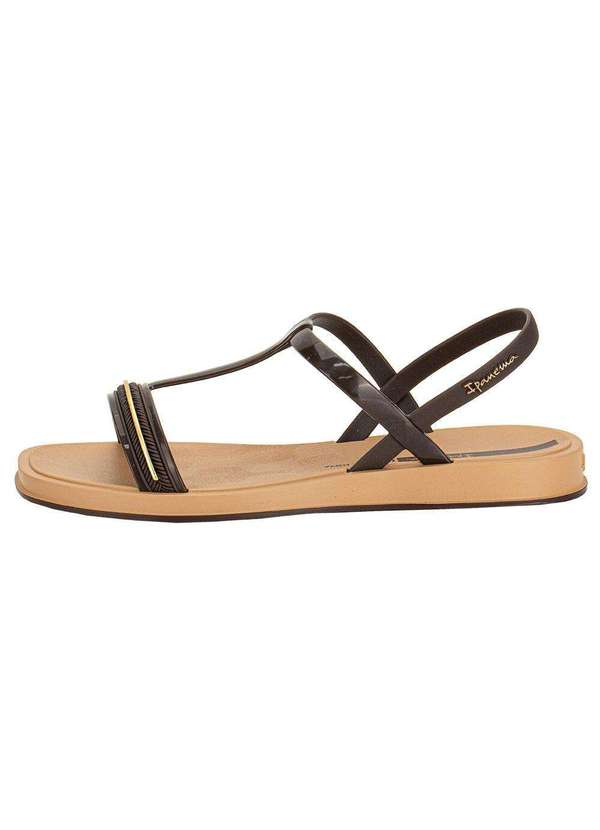Ipanema - Sandália Feminina Flat Glow Ipanema 27402 Café 2