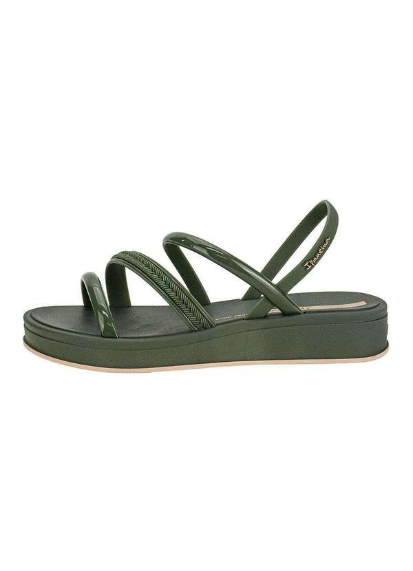 Ipanema - Sandália Feminina Flat Glow Up Ipanema 27418 - Verde 2