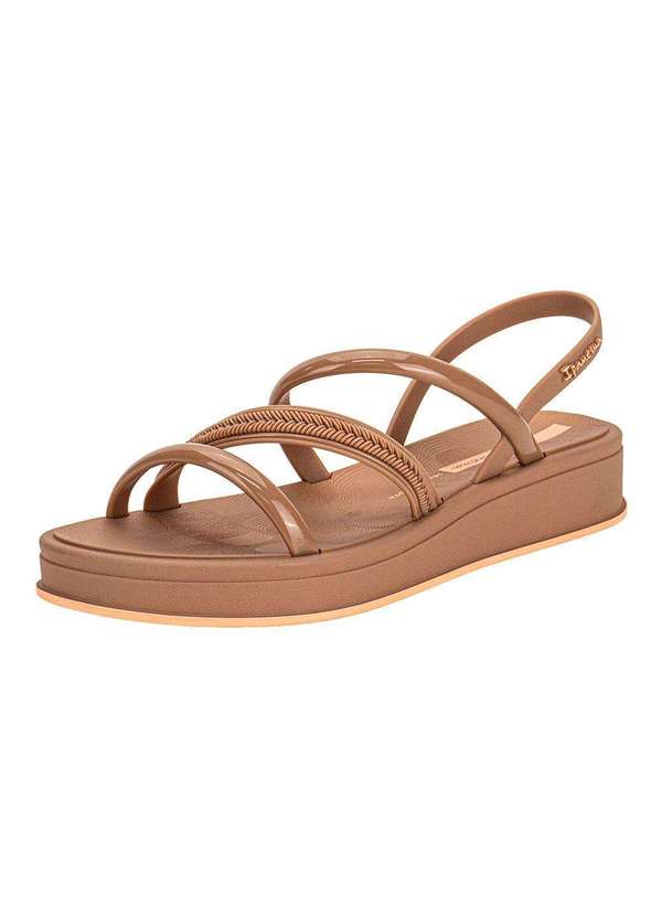 Ipanema - Sandália Feminina Flat Glow Up Ipanema 27418 - Salmão