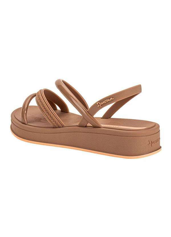Ipanema - Sandália Feminina Flat Glow Up Ipanema 27418 - Salmão 3