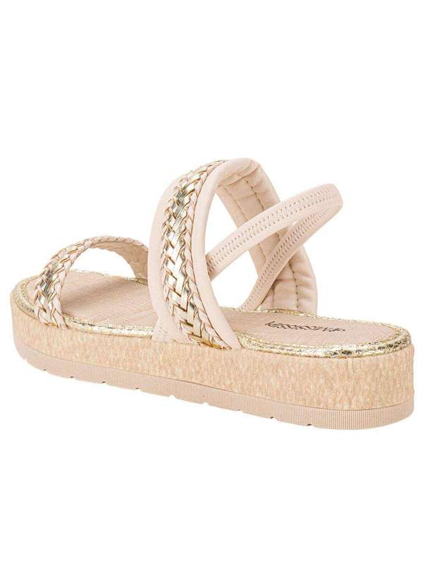 Mississipi - Sandália Feminina Flat Mississipi Mc652 - Marfim 3