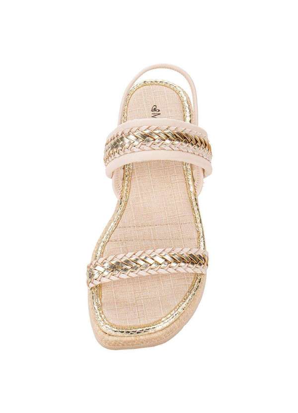 Mississipi - Sandália Feminina Flat Mississipi Mc652 - Marfim 5