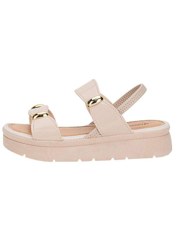 Mississipi - Sandália Feminina Flat Mississipi Mf992 - Marfim 2