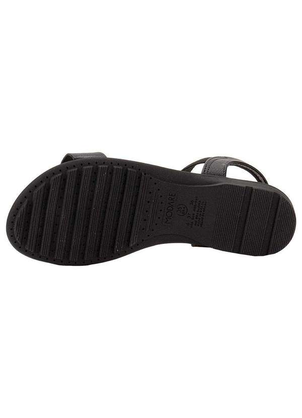 Modare - Sandália Feminina Flat Modare 7053163 - Preto 01 3