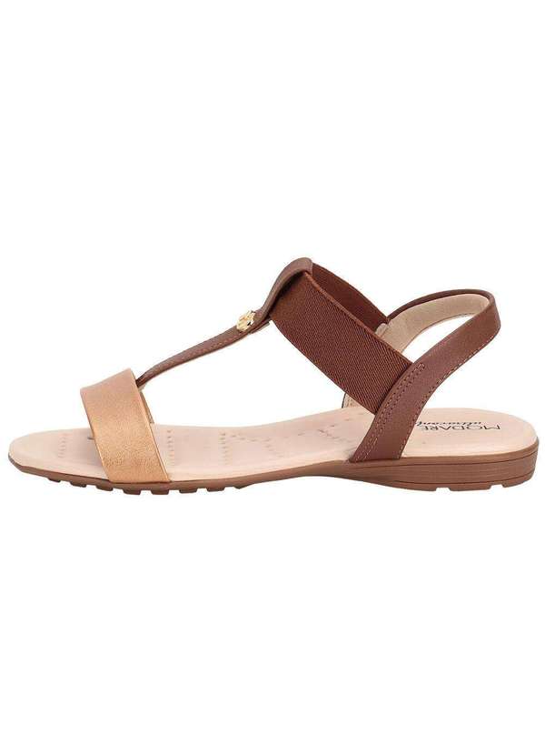 Modare - Sandália Feminina Flat Modare 7053163 Bronze 2