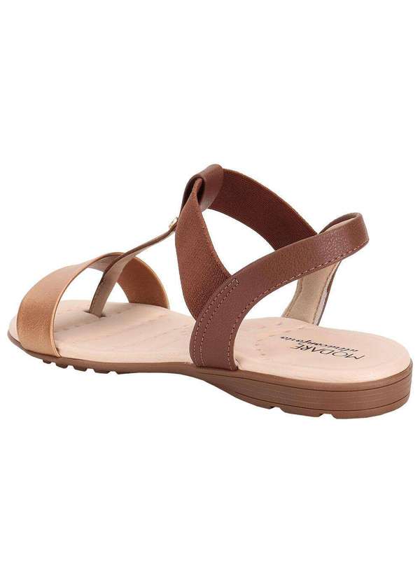 Modare - Sandália Feminina Flat Modare 7053163 Bronze 3