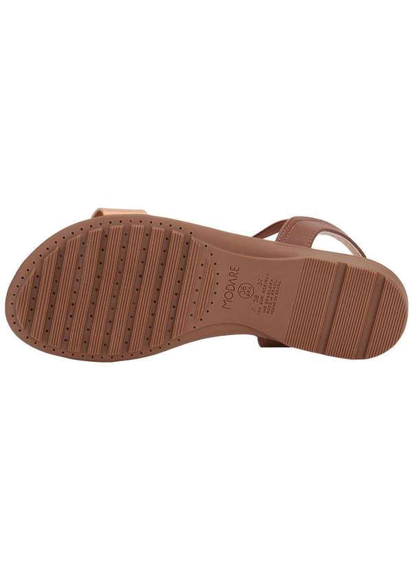 Modare - Sandália Feminina Flat Modare 7053163 Bronze 4