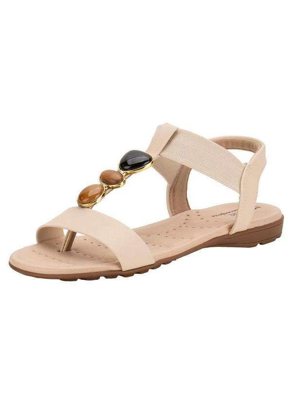 Modare - Sandália Feminina Flat Modare 7053172 - Natural