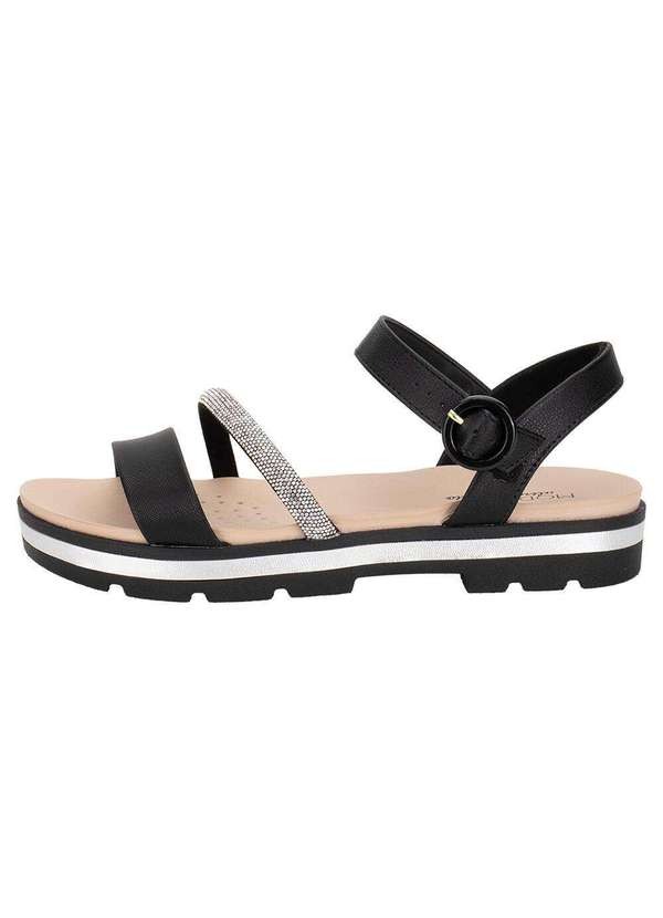 Modare - Sandália Feminina Flat Modare 7132144 - Preto 2