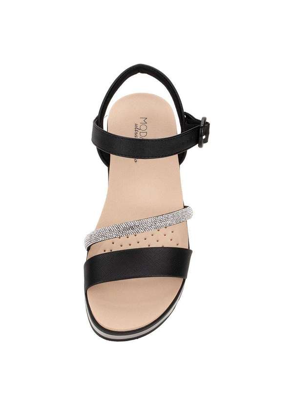 Modare - Sandália Feminina Flat Modare 7132144 - Preto 5