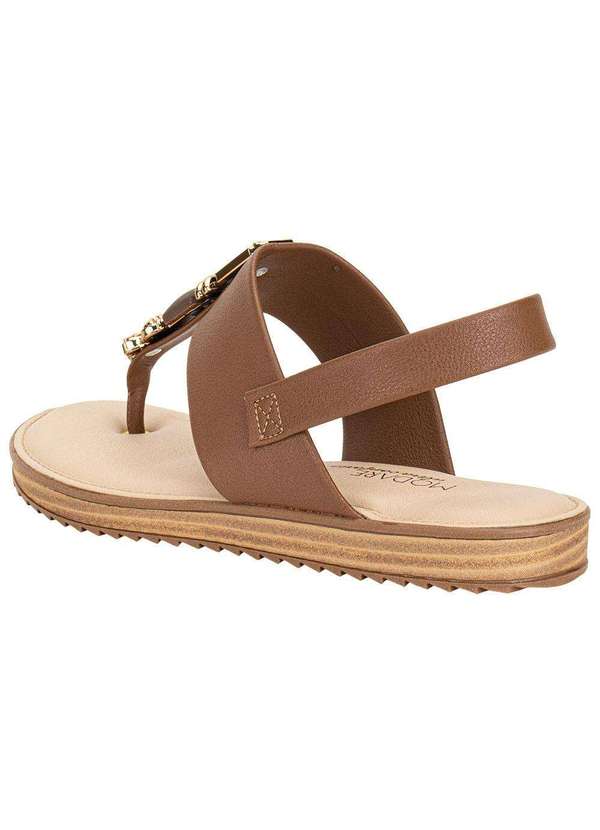 Modare - Sandália Feminina Flat Modare - 7141120 Chocolate 3