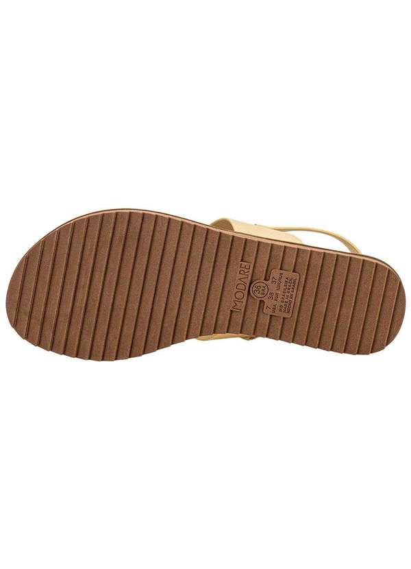 Modare - Sandália Feminina Flat Modare - 7141120 Amarelo 4
