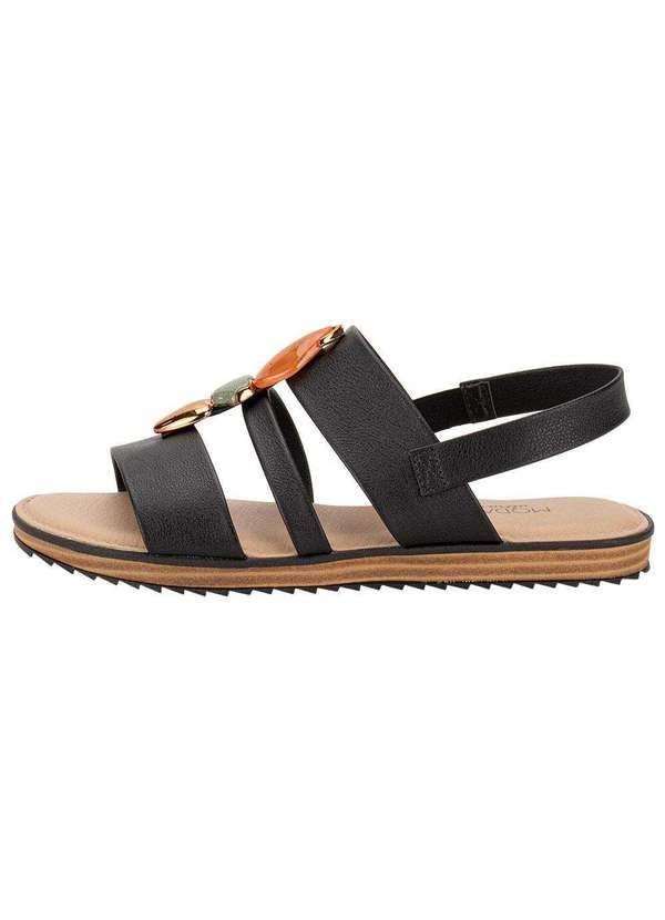 Modare - Sandália Feminina Flat Modare 7141144 - Preto 2