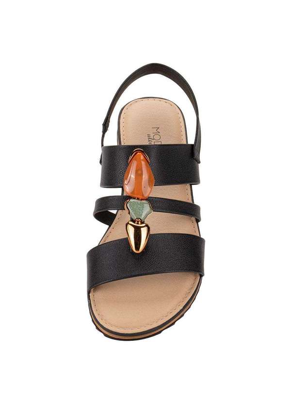 Modare - Sandália Feminina Flat Modare 7141144 - Preto 5