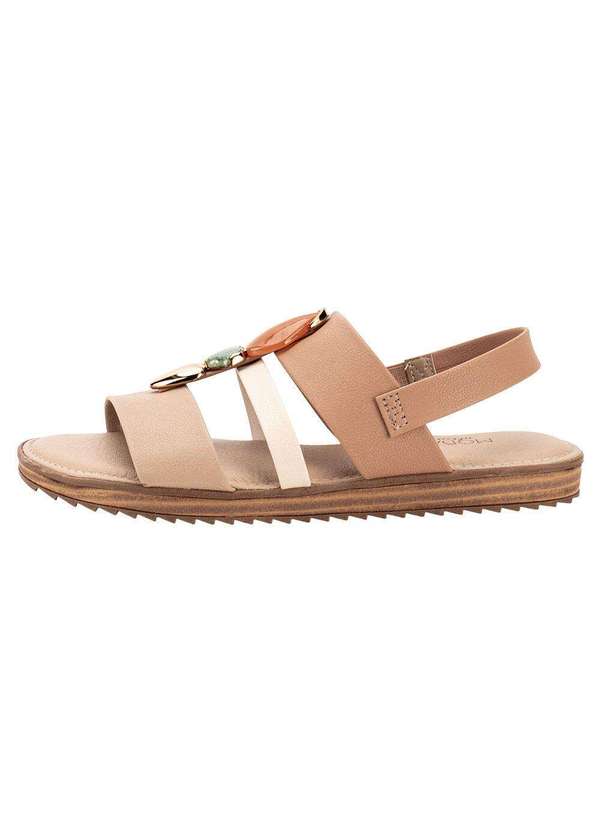 Modare - Sandália Feminina Flat Modare 7141144 - Salmão 2