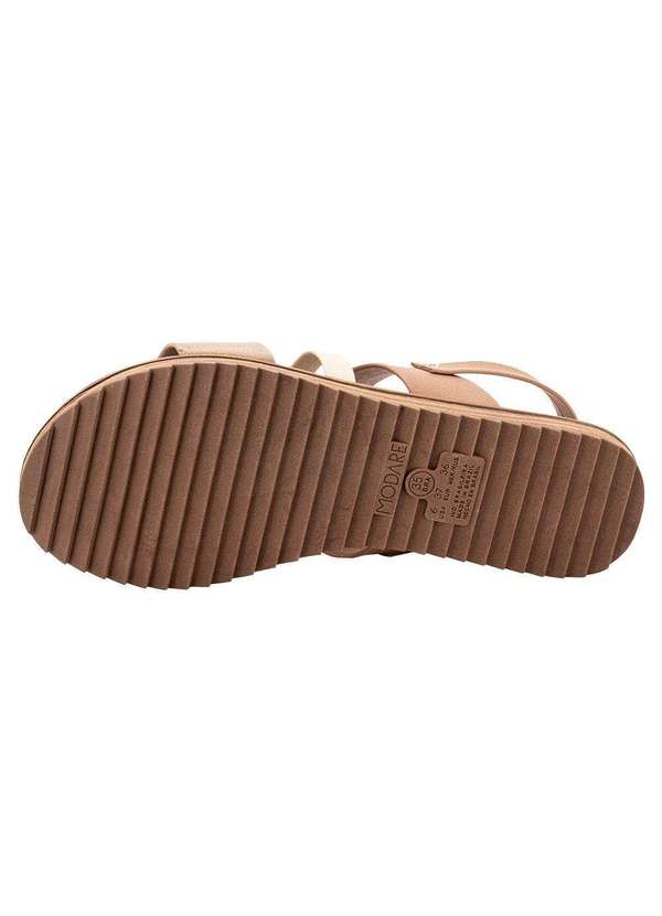 Modare - Sandália Feminina Flat Modare 7141144 - Salmão 4