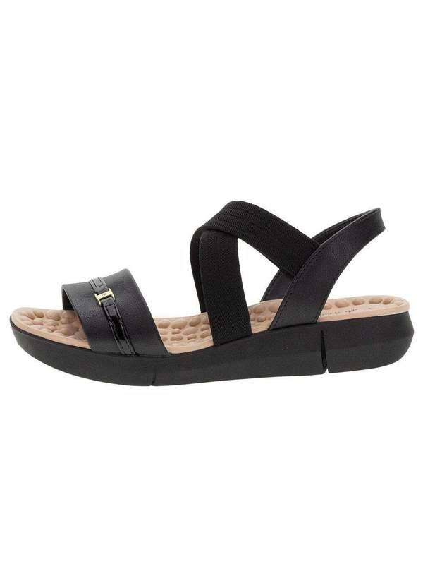 Modare - Sandália Feminina Flat Modare - 7142102 - Preto 02 2