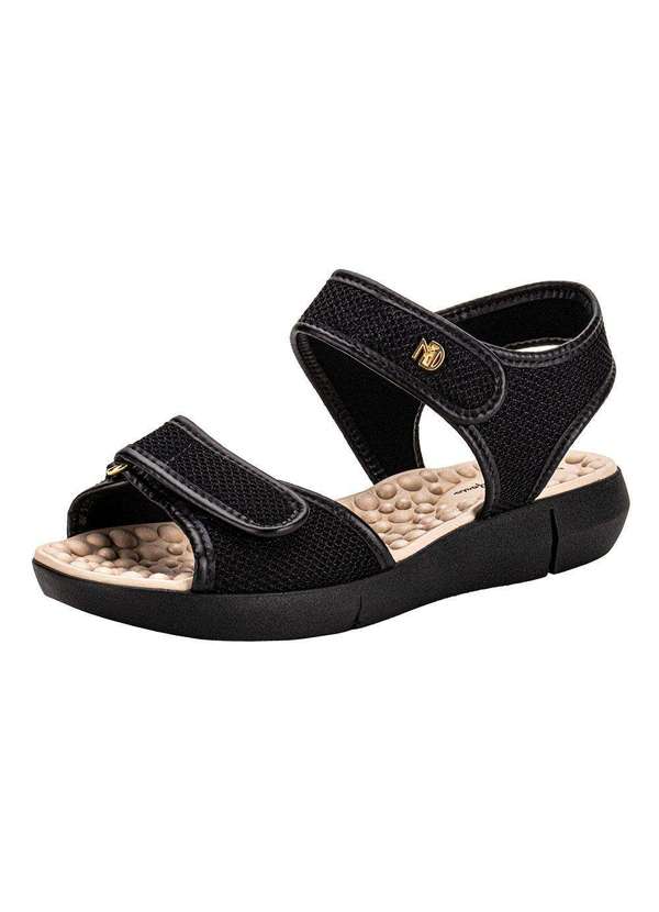 Modare - Sandália Feminina Flat Modare 7142118 - Preto