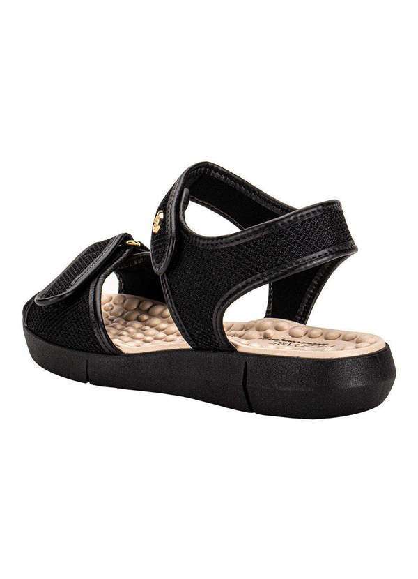 Modare - Sandália Feminina Flat Modare 7142118 - Preto 3